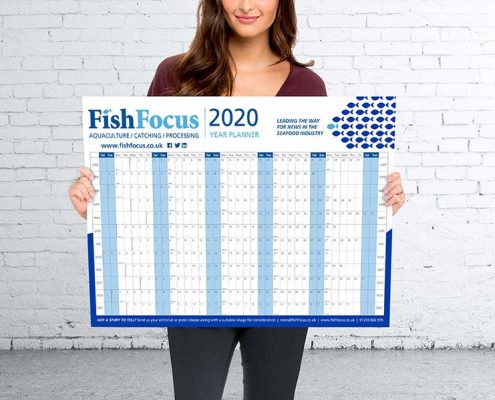 Fish Focus Wall Planner Printing